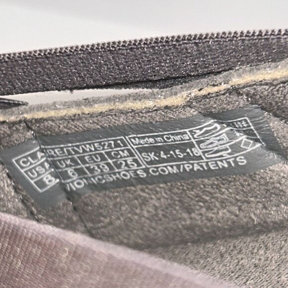 Vionic Clair Mules Sandals Womens 8 Slip On Gray Suede Flat Arch Support Comfort - Picture 16 of 16